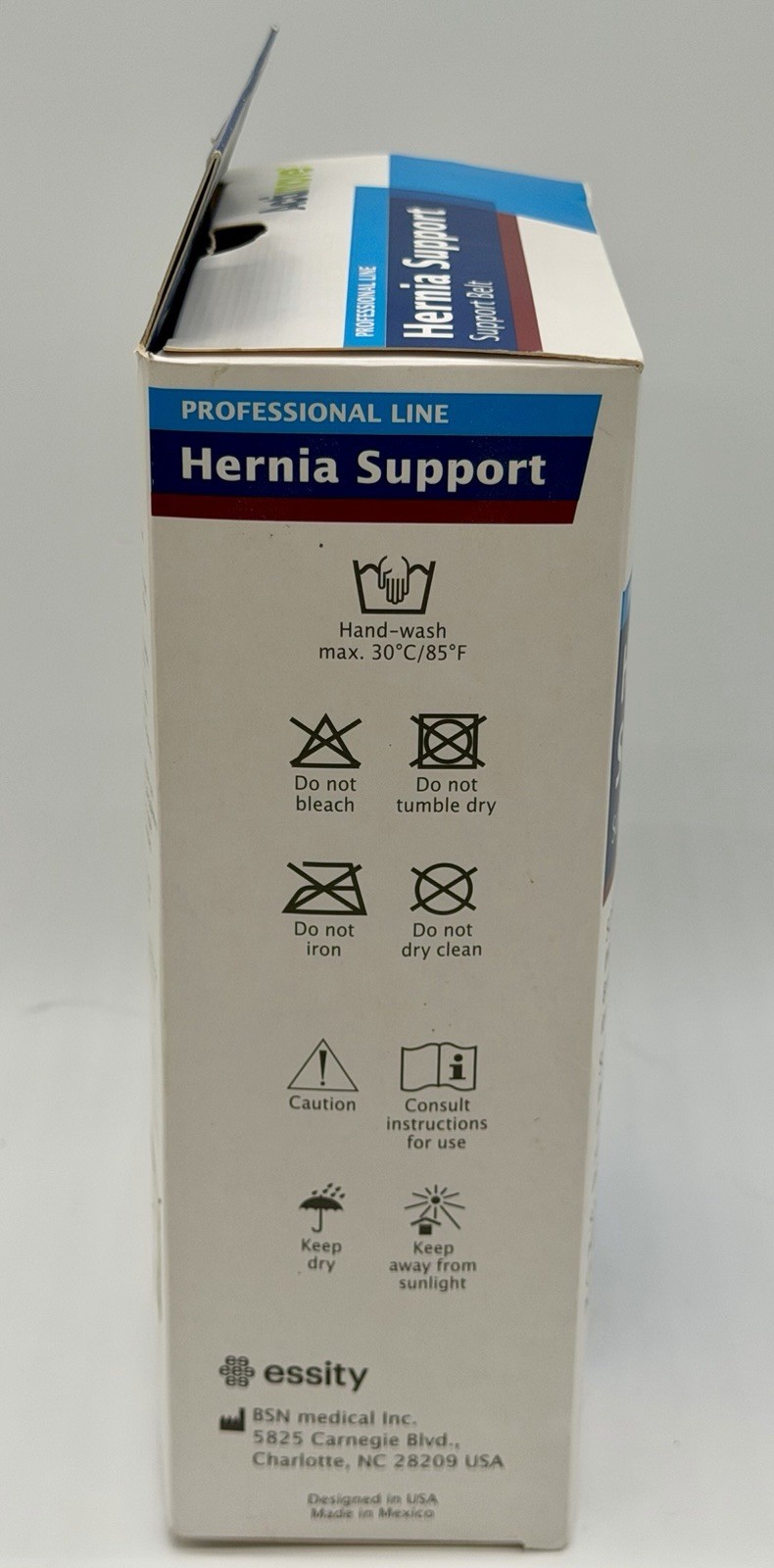 Actimove Hernia Support Belt M 35-41” Tan Professional Line Adjustable Waist
