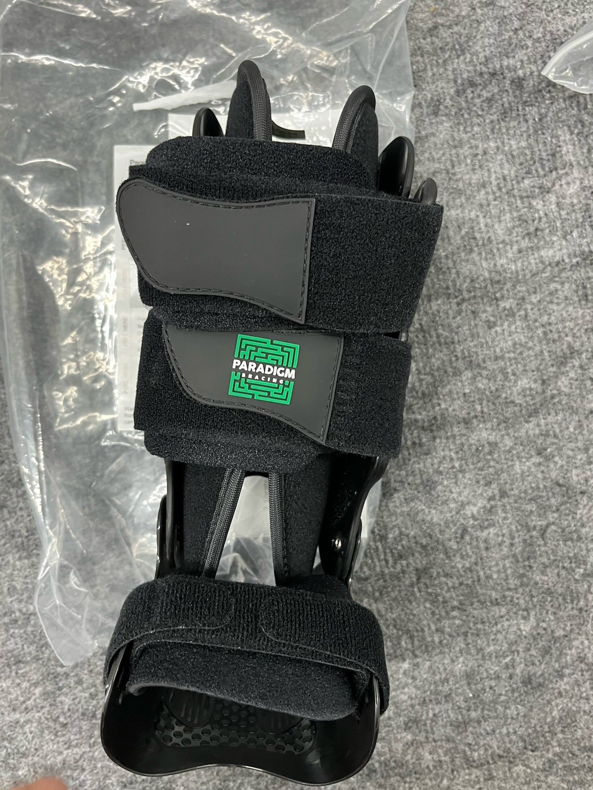 Pulsar Pro-71 High Ankle Brace Support Black New Sports Rigid L/XL