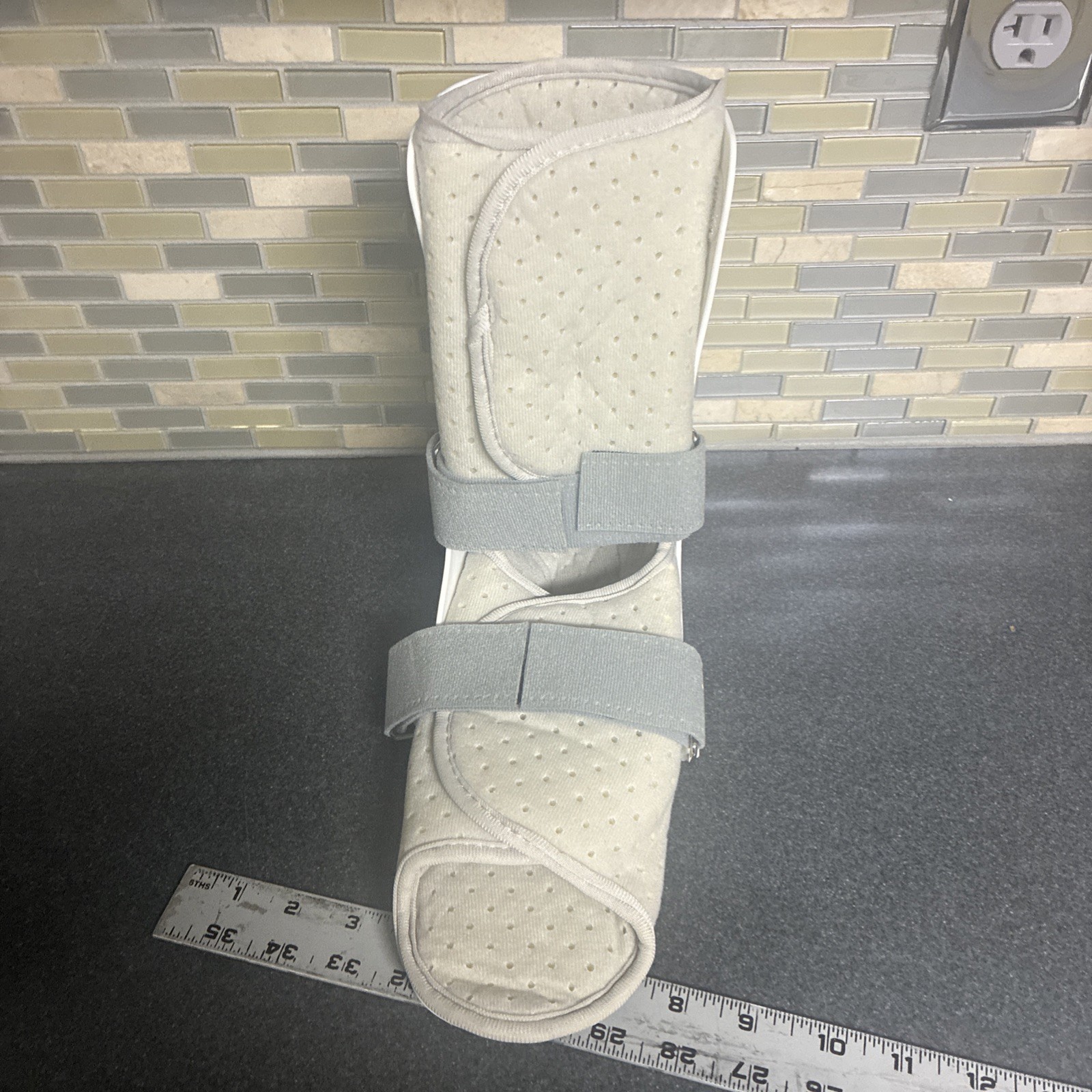 Large White Standard Walking Brace Boot – Large Left Boot Left Foot Medical Boot