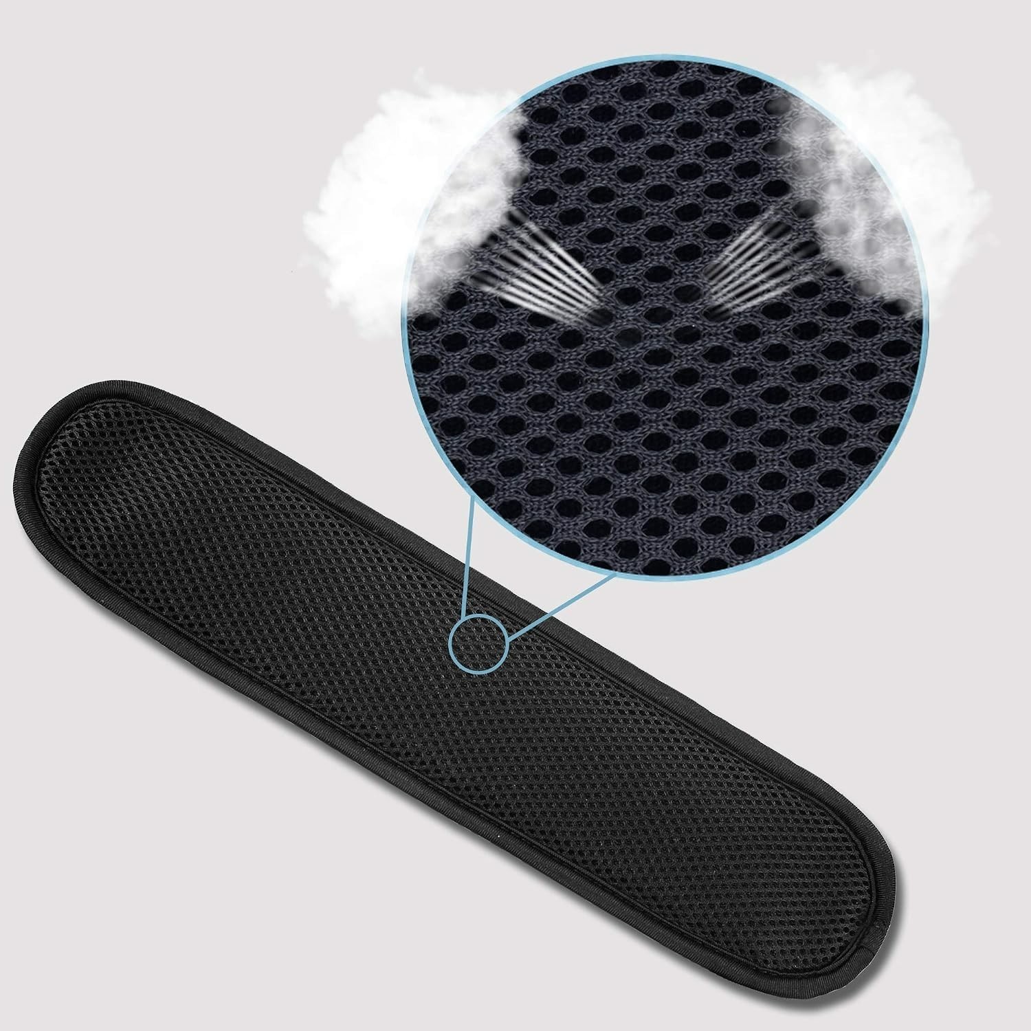 Breathable Memory Foam Shoulder Pad – Perfect for Laptops, Guitars & Travel