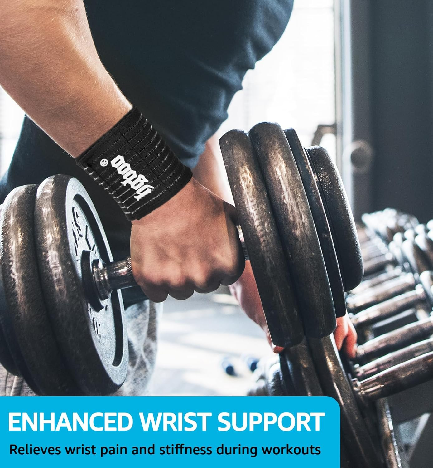 Compression Wrist Bands (2 PCS), High-Elastic Straps Wrist Wraps Wrist Brace …