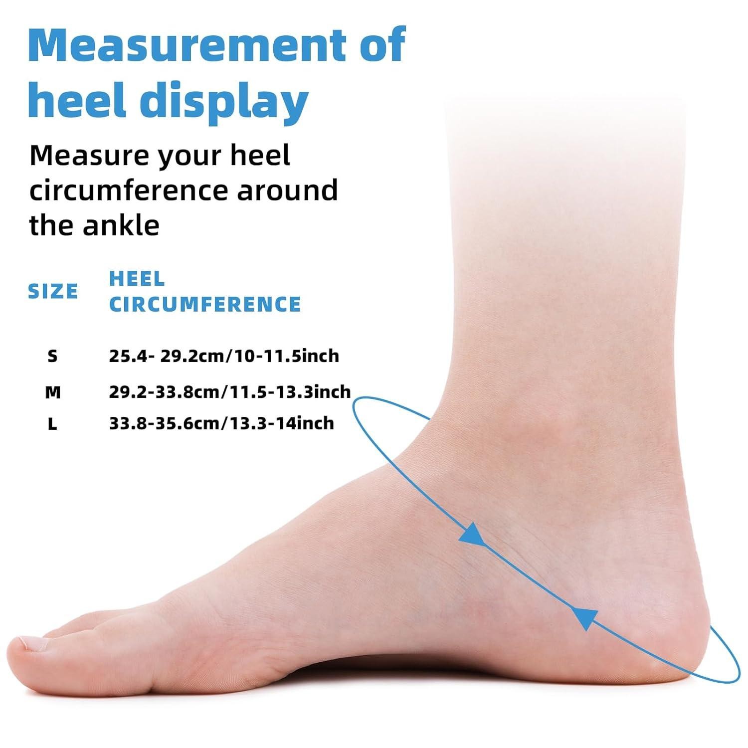 Afo Foot Drop Brace for Walking with Shoes, Adjustable Ankle Support, Secure