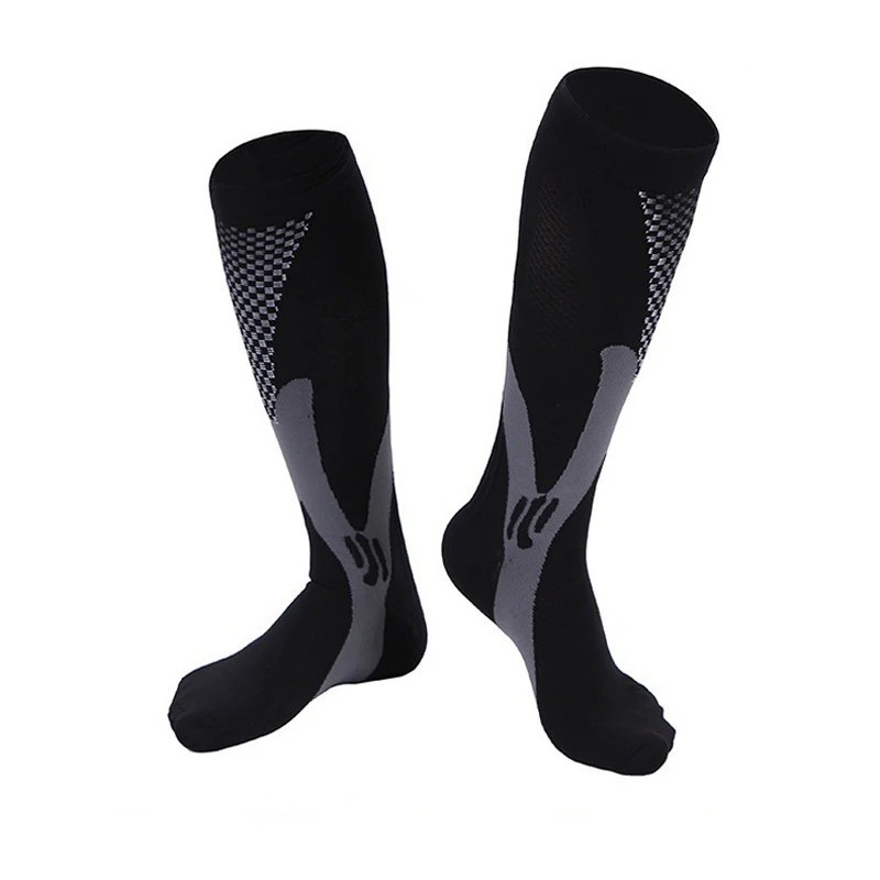 30-40 mmHg Compression Socks | Knee High Support for Running & Athletic Sports