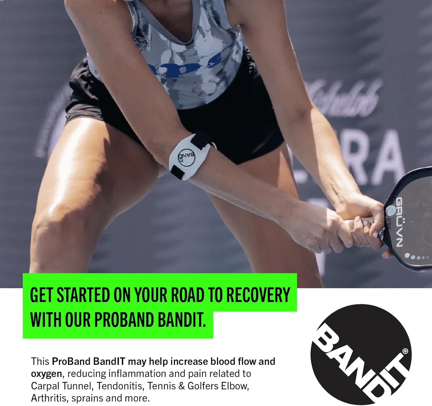 Bandit Compression Arm Band for Elbow & Forearm