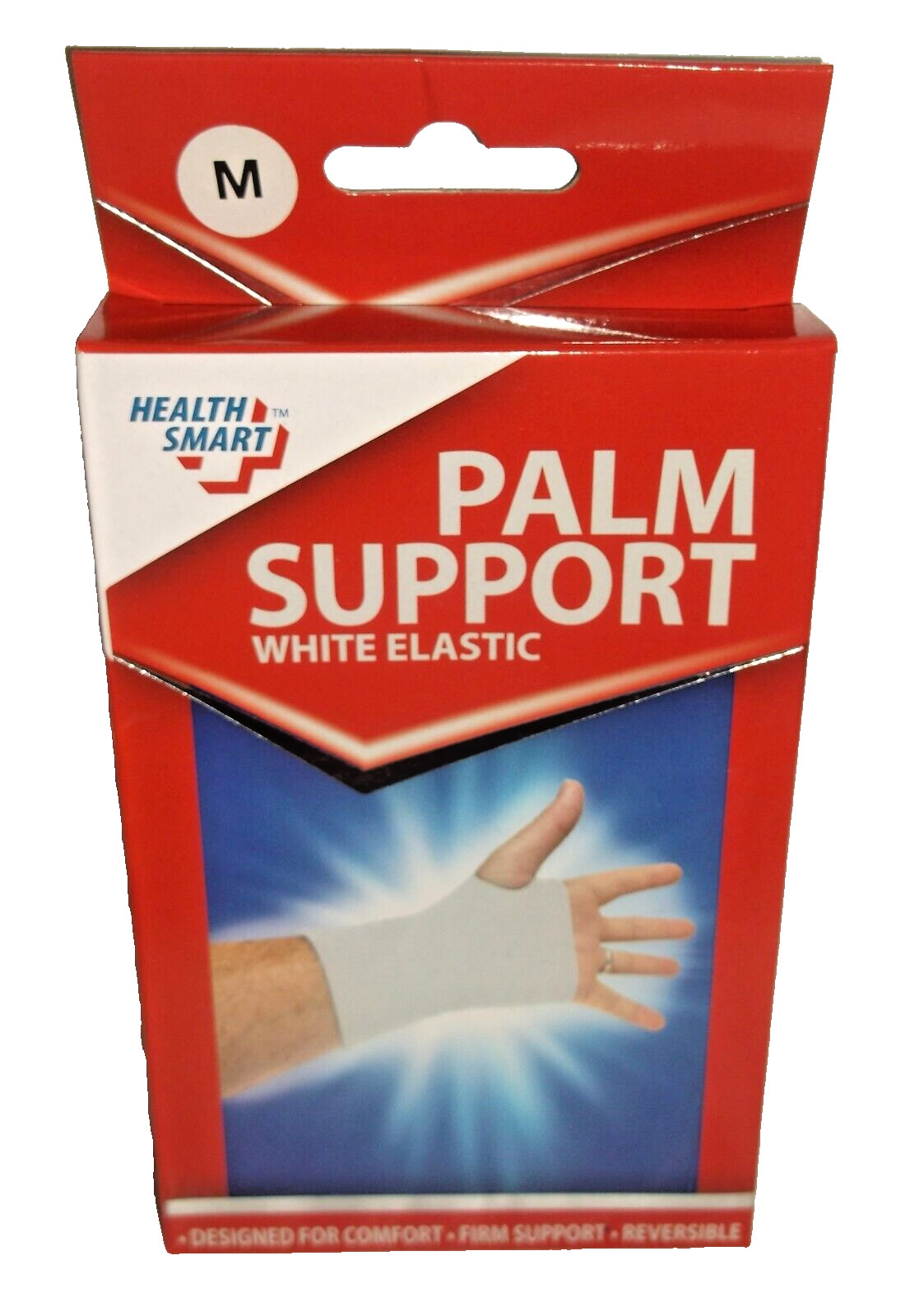 NIB White Elastic Palm Support Medium