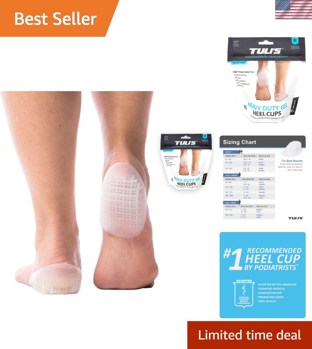 Lightweight Gel Heel Cushions: Anti-Slip & Shock-Absorbing for Everyday Comfort