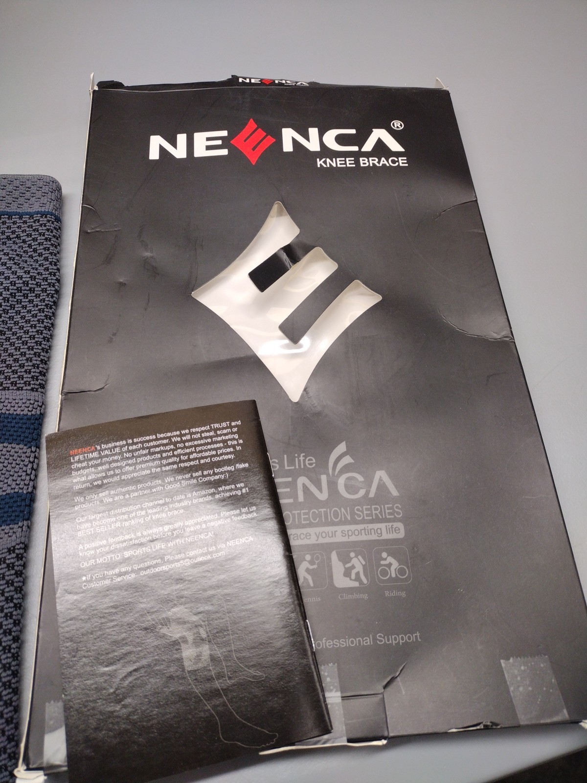 Neenca Knee Brace Compression Sleeve Sports Protection Xxl -See Description