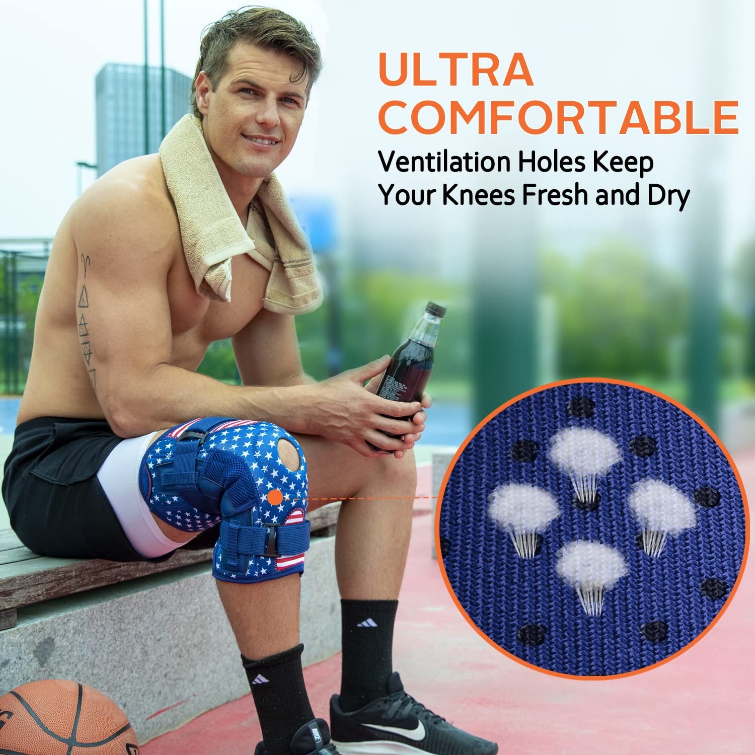 Knee Stabilizer Brace for Running & Working Out