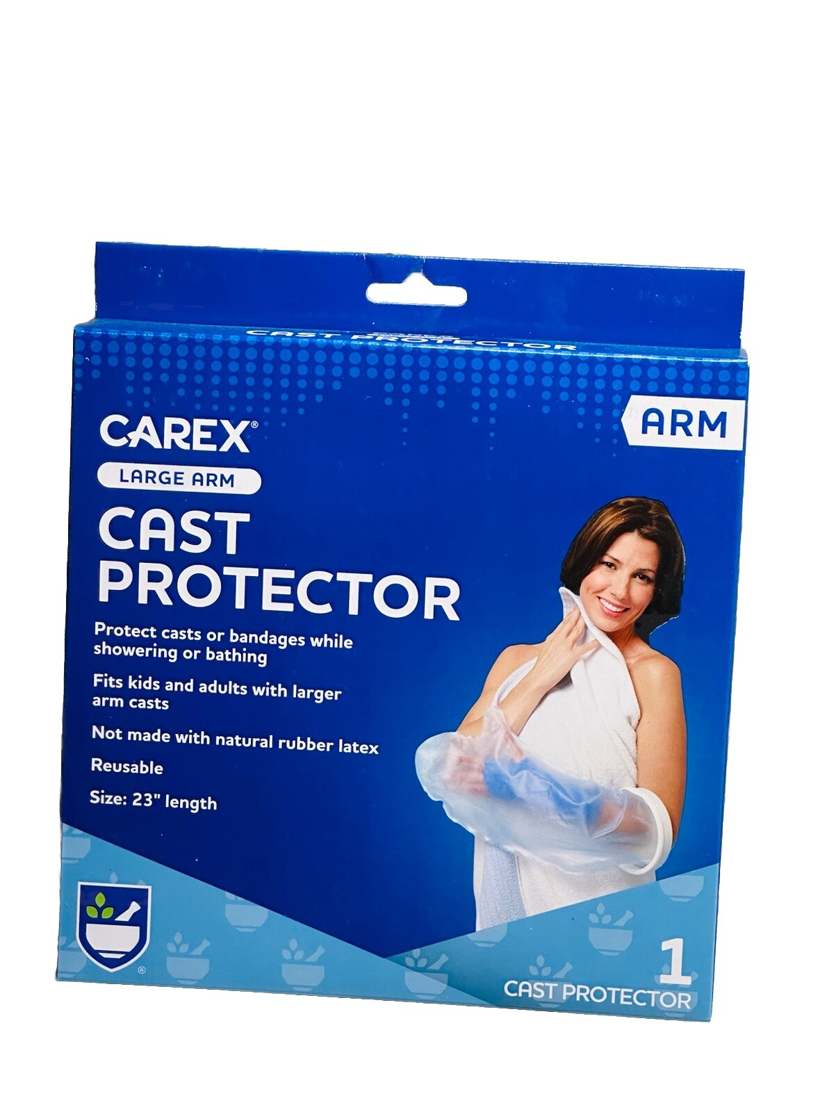 Carex Cast Protector Large Arm Ruber Latex 23″in