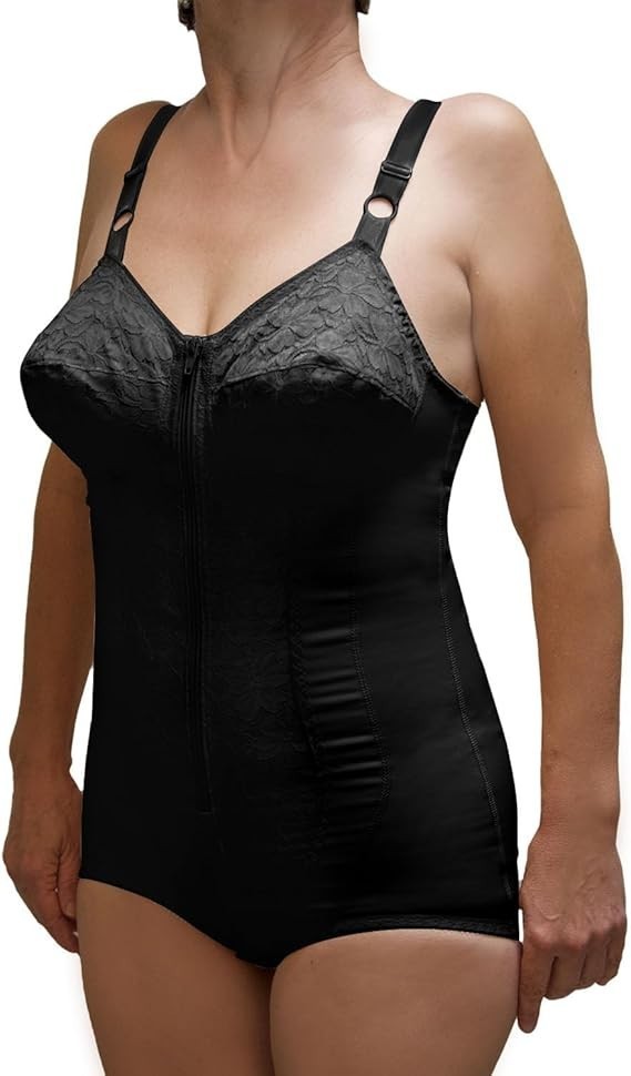 BODYPERFECT Orthopedic Compression Bodysuit with Back and Abdomen Support…