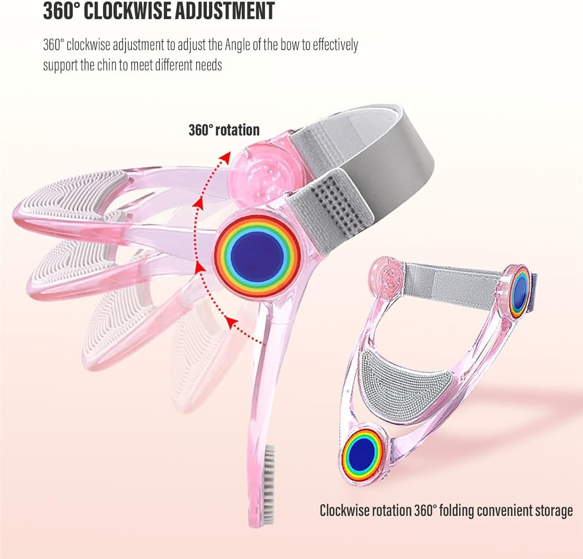 Adjustable Neck Support, Neck Brace Cervical Collar, Portable Neck Traction D…