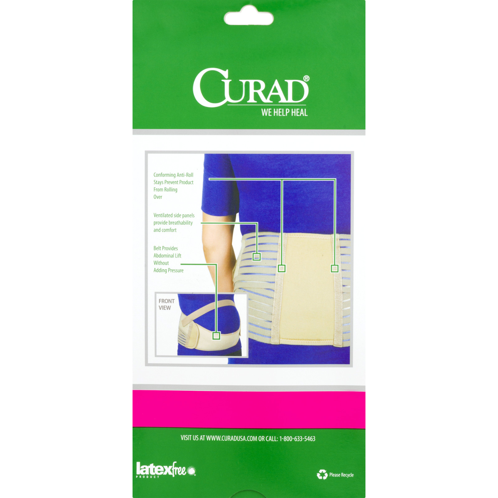 Medline ORT22300D CURAD Maternity Belt Medium 4-14