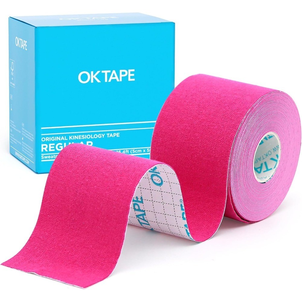 Elastic Kinesiology Tape Uncut Roll for Athletic Support Muscle Recovery Sports