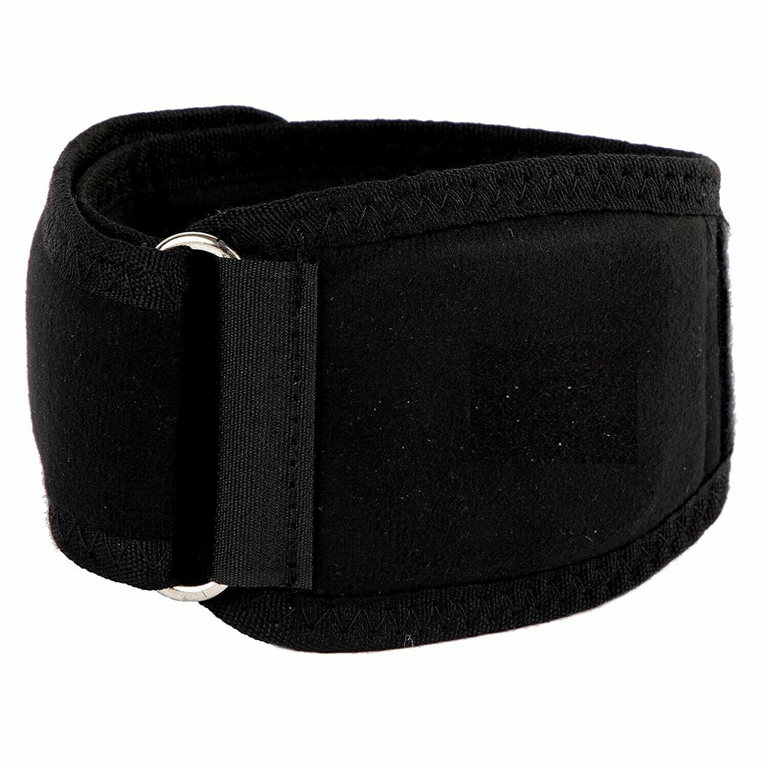 Tennis Elbow Support with quick healing and relief from pain, Black, Medium
