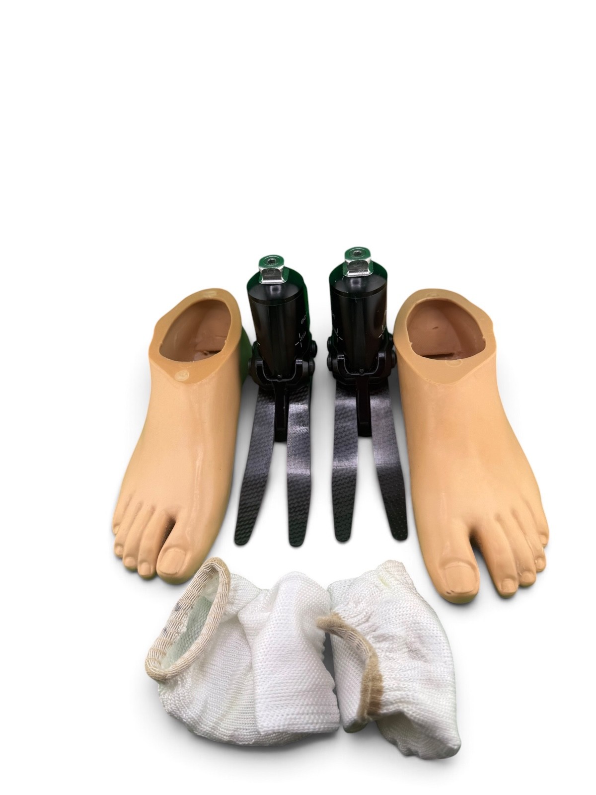 Pair Blatchford echelon prosthetic feet, size 24, category 4. 2 feet. Perfect