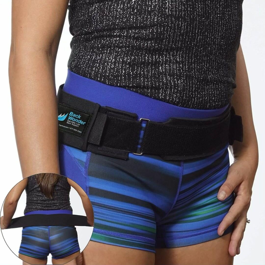 BackWonder SI Joint Belt By GNR – Sacroiliac Belt Supports Pelvis