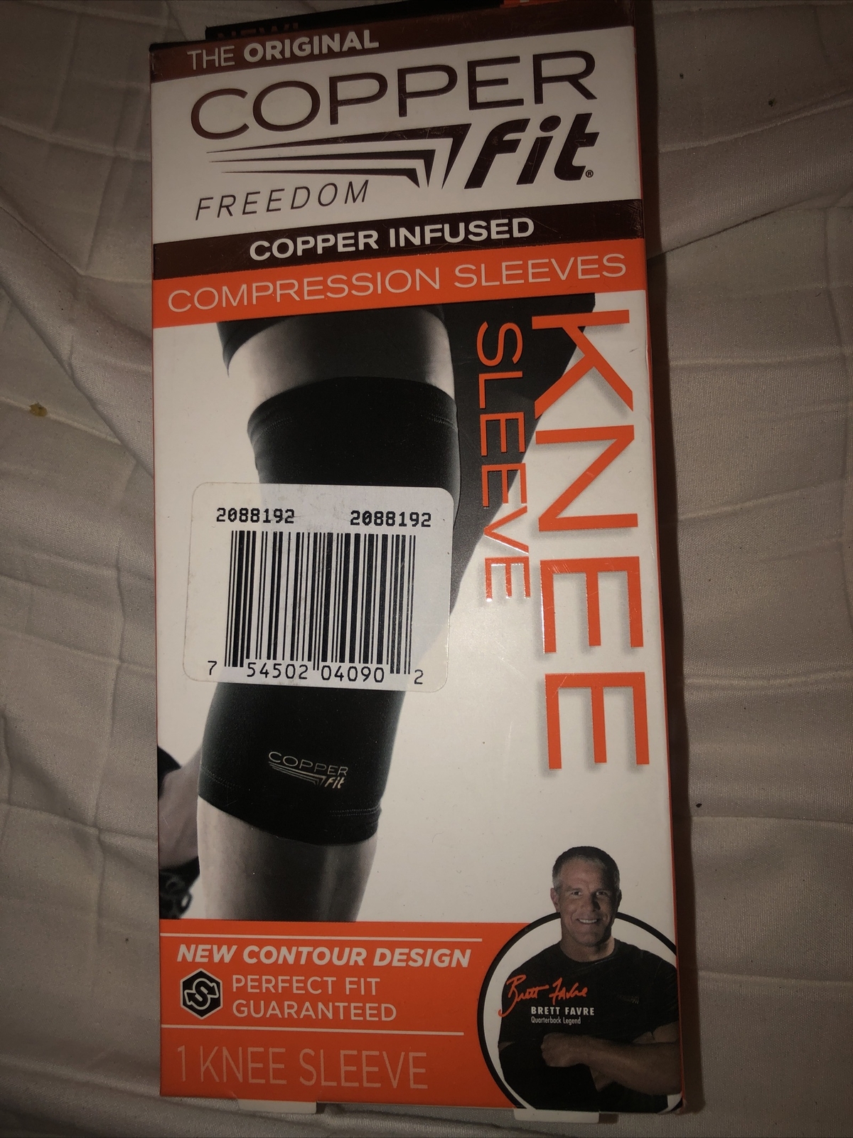 Copper Fit Freedom Copper Infused Compression Sleeves Knee Sleeve Large-new