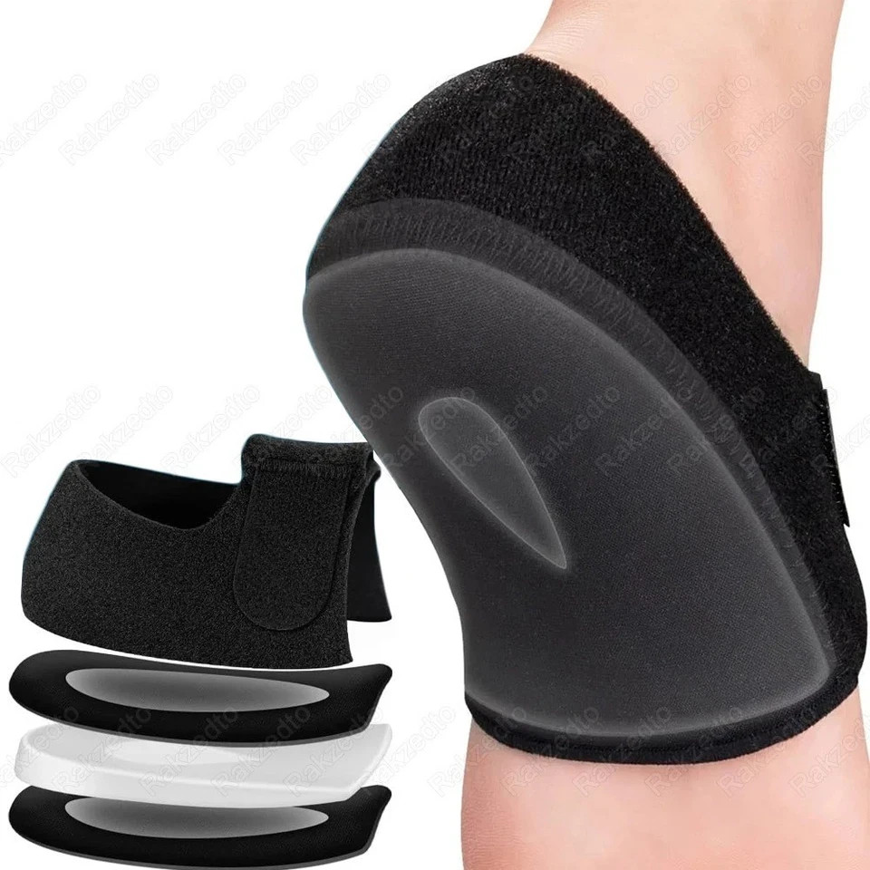 Back Heel Protective Sleeve Heel Pad Adjustable Gel Heel Arch Support Foot Flat