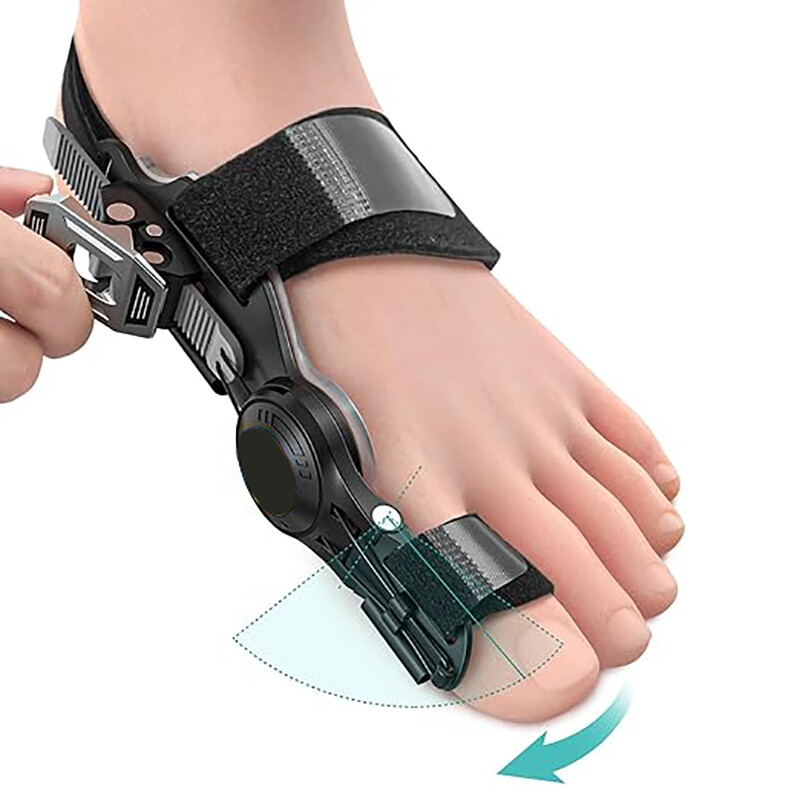 Bunion Corrector Hallux Valgus Big Toe Straightener Splint Separator Pain Relief