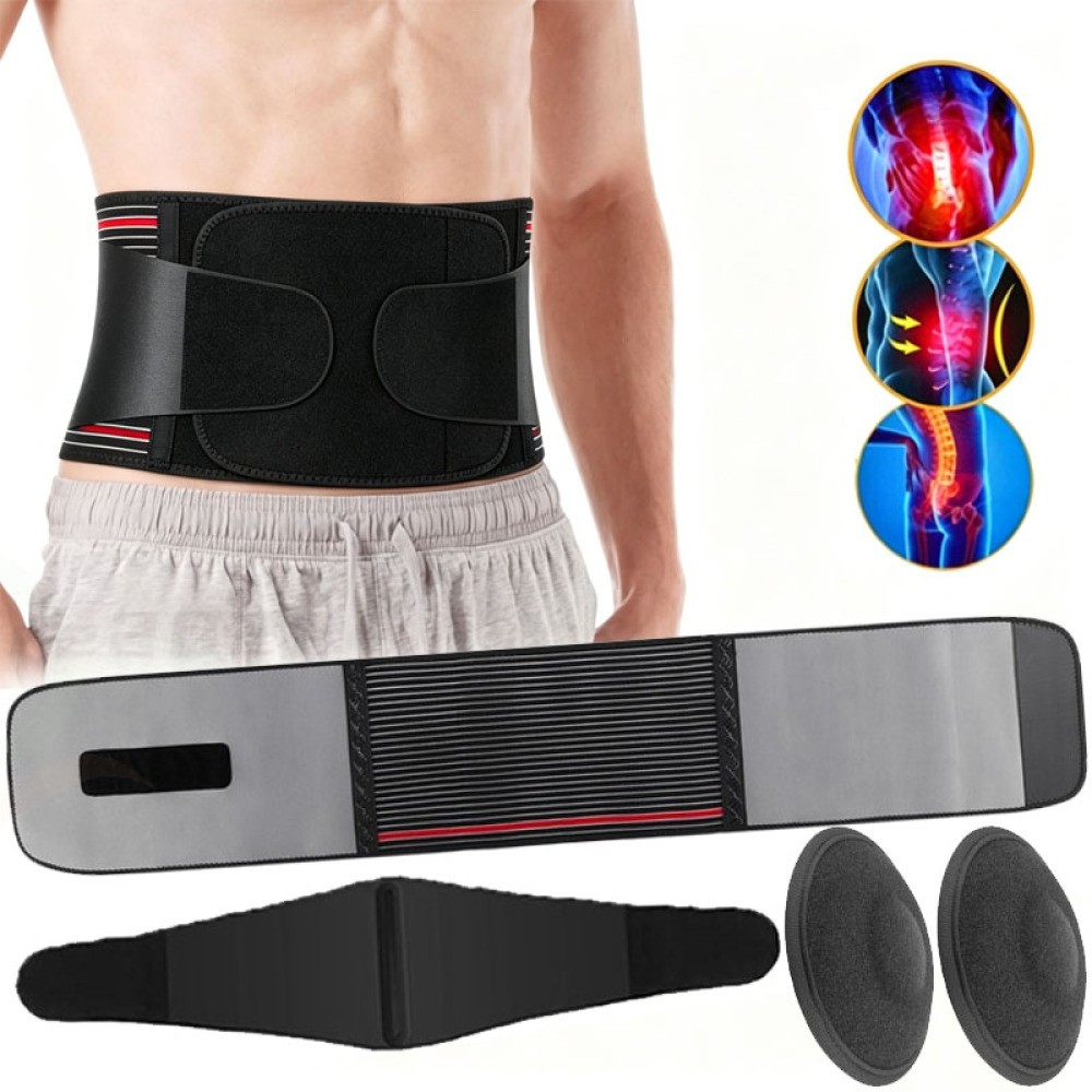 Umbilical Hernia Belt for Men Navel Truss Belly Button Abdominal Binder Support