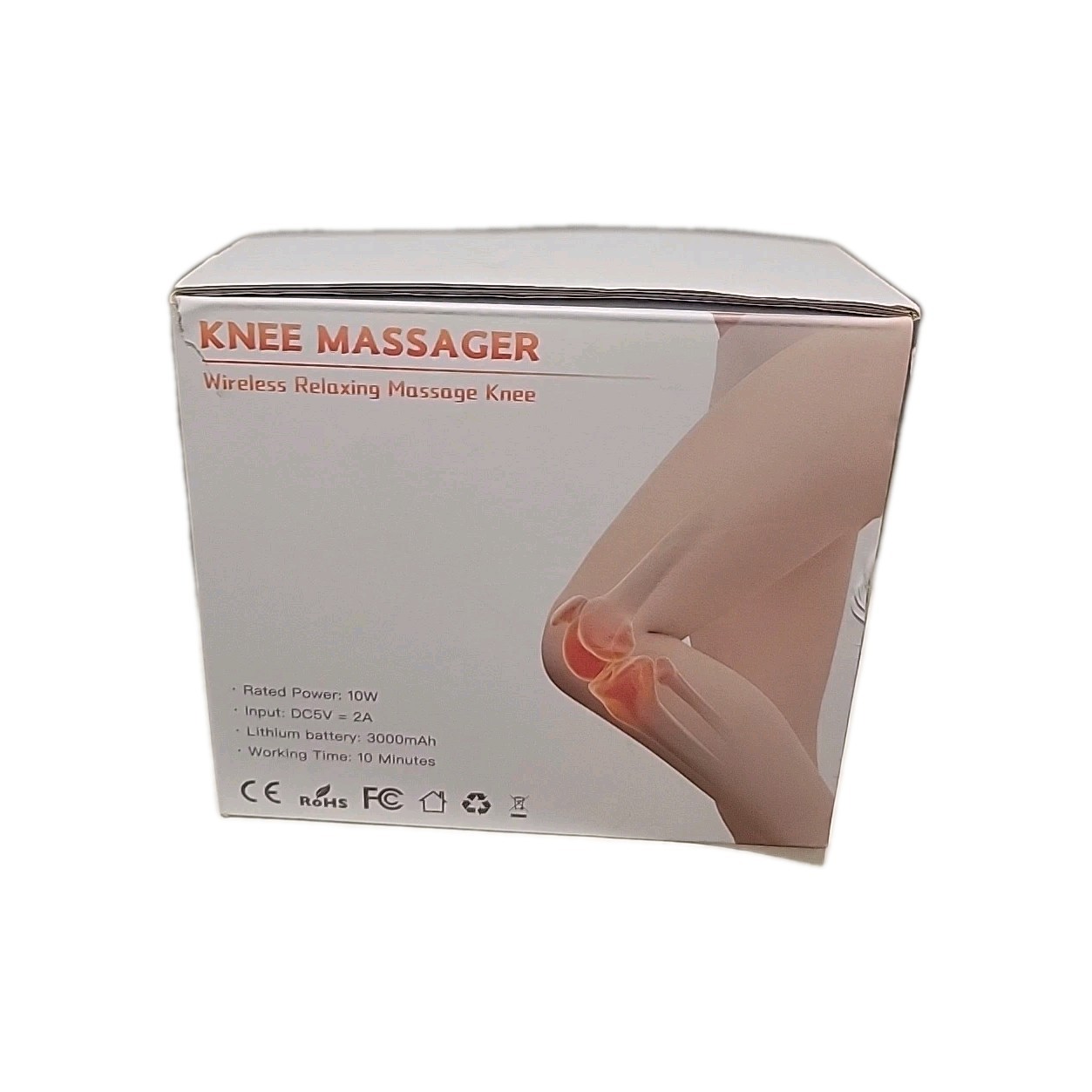 Cordless Knee Massager, Powerful Infrared Heat and Vibration Knee Pain Relief