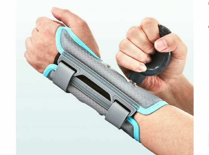 Disk Dr NW30 Wrist Guard Direct 4Way Compression 3Frame Ari Pump Right 5~6″ Blue