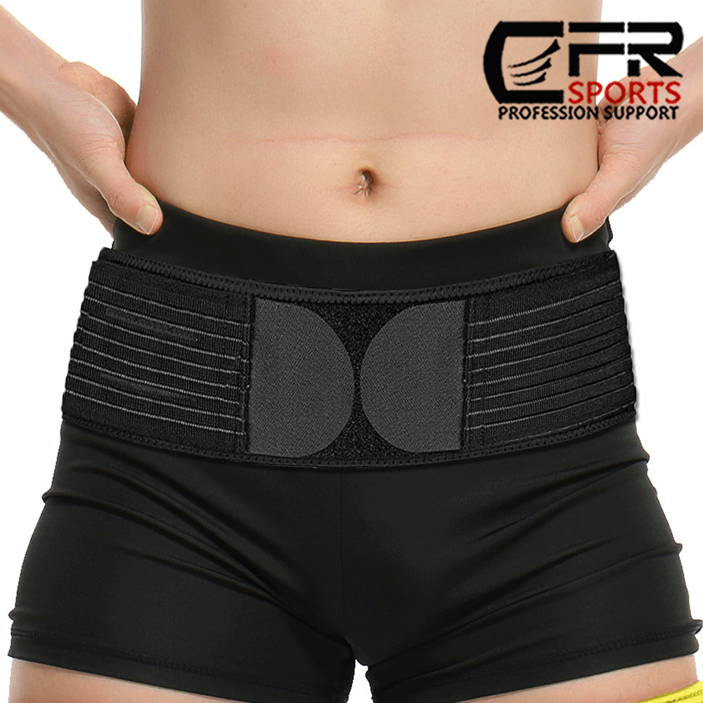 Adjustable Lumbar Support Lower Waist Back Belt Brace Sacroiliac SI Pelvic Pain