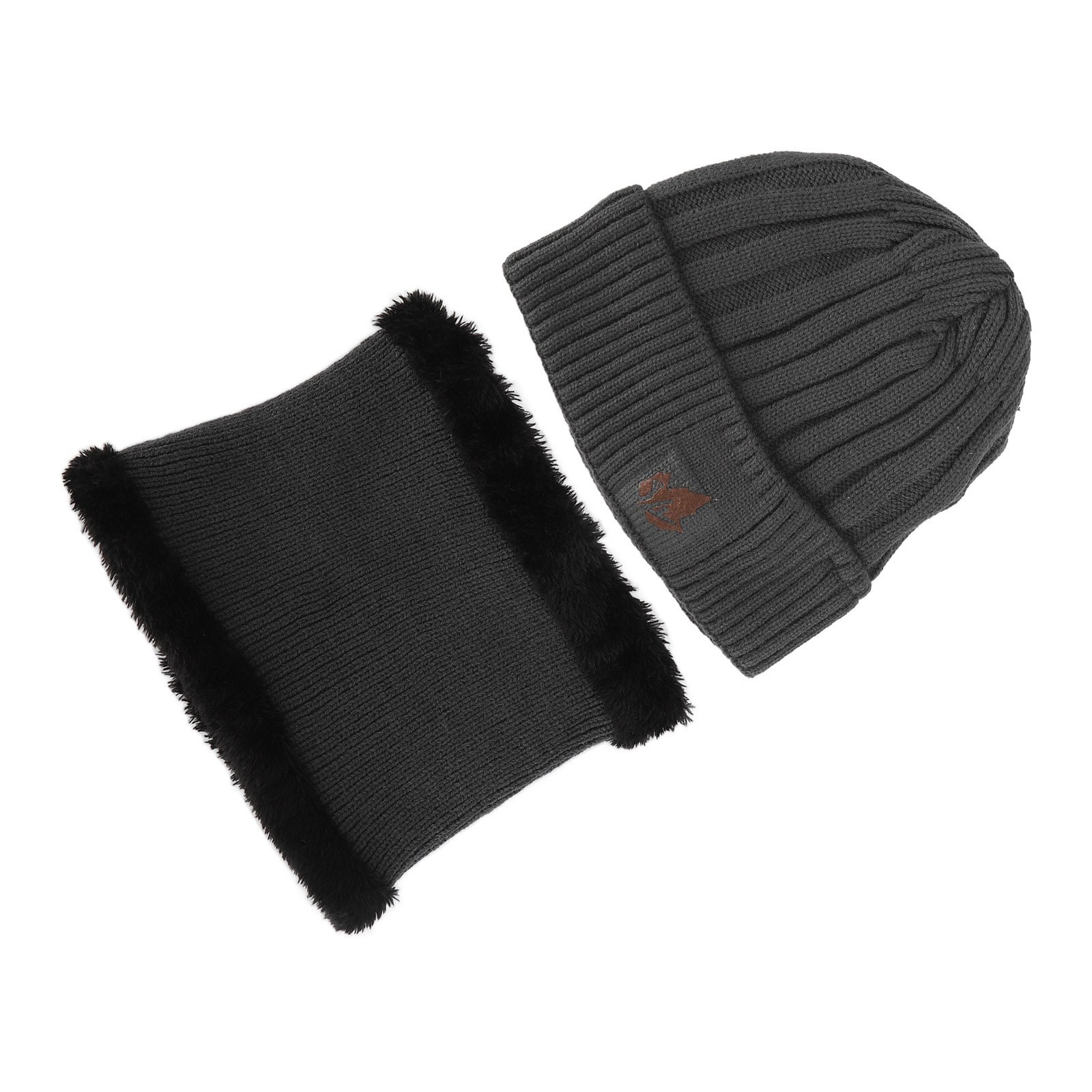 USB Electric Heated Hat Warm Winter Skiing Hat Gris
