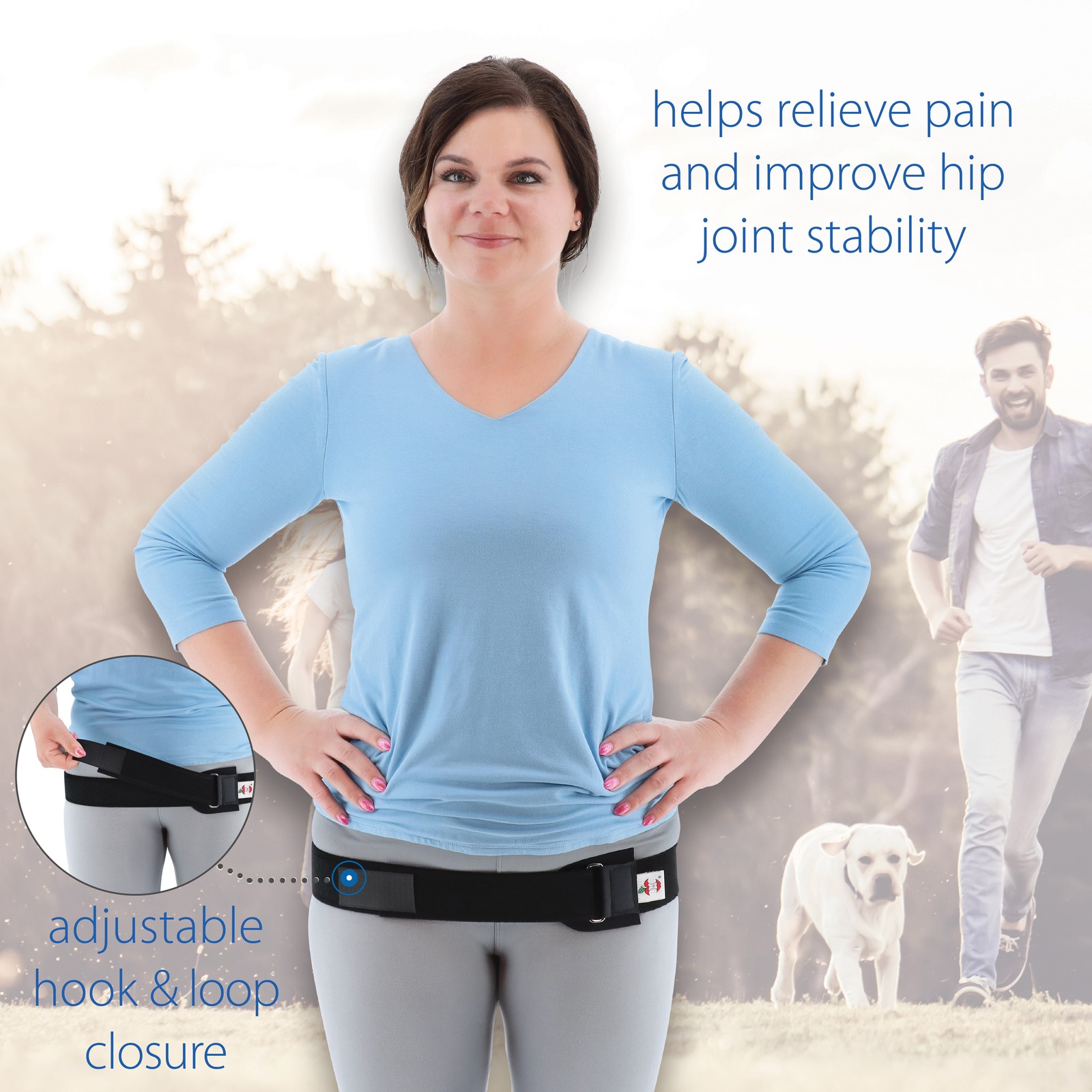 Core Products Hip Stabilizing Trochanter Belt; Helps Alleviate Hip Pain, Unisex