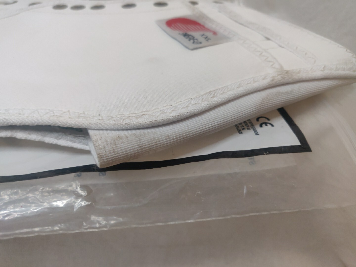 SWEDE-O Ankle Lok Brace Size XXL (US Size 15+) White Lace/Strap ~Good