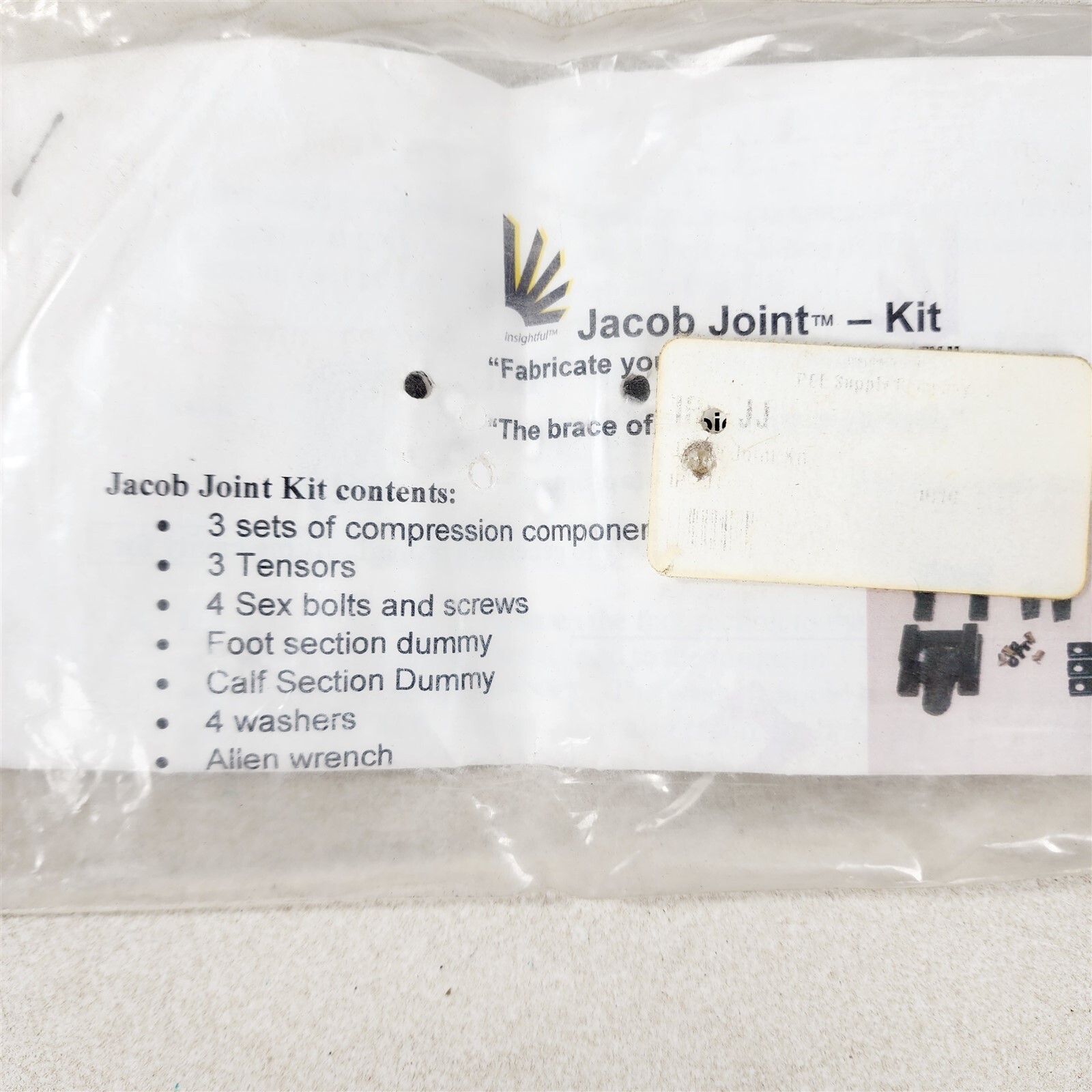 4 IP-JJ Jacob Joint AFO Flexure Joint Kits