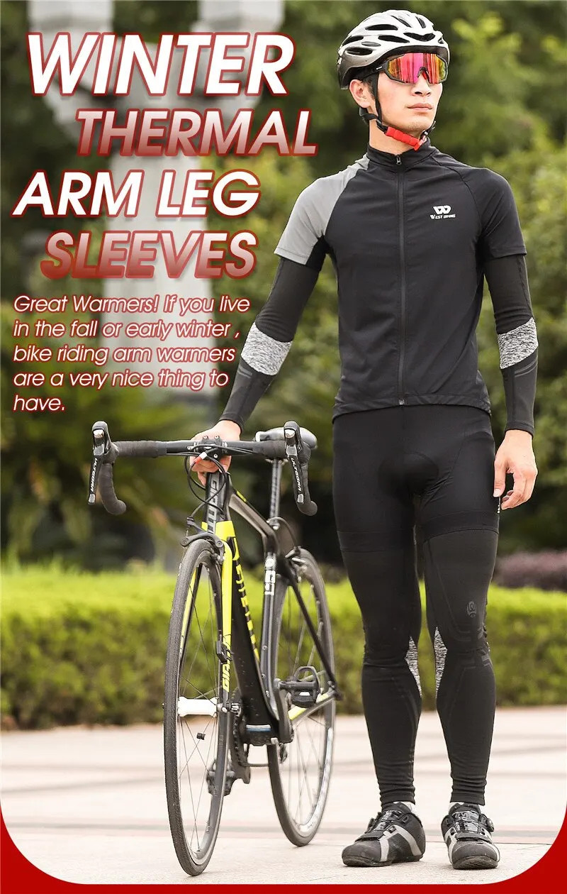 Warm Leg Sleeves Running Fitness Sports Gear Autumn Winter Plus Velv