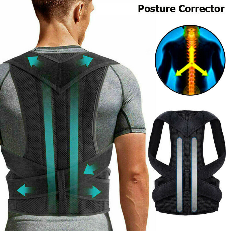 Posture Corrector Improve Thoracic Kyphosis Back Support Brace Prevent Slouching