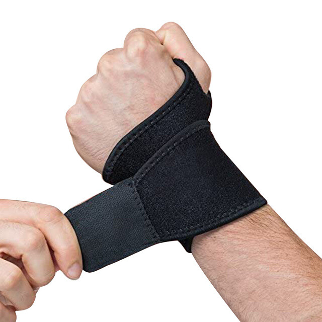 Unisex Sports Wristband Carpal Tunnel Brace Wrist Support Tendonitis Pain Relief