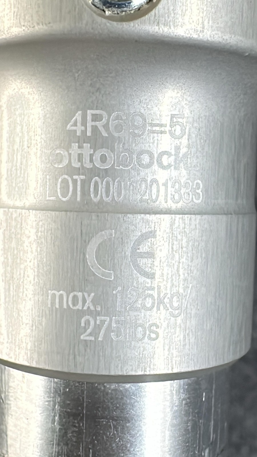 Ottobock Titan Right Below Knee Prosthetic Leg Size 28 Used