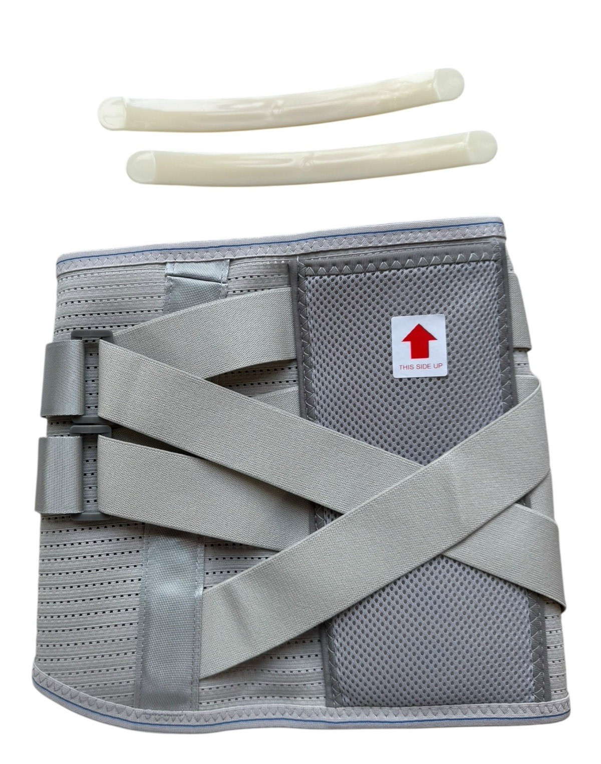 Back Brace for Lower Back Pain – Women & Men – Medium – Grey