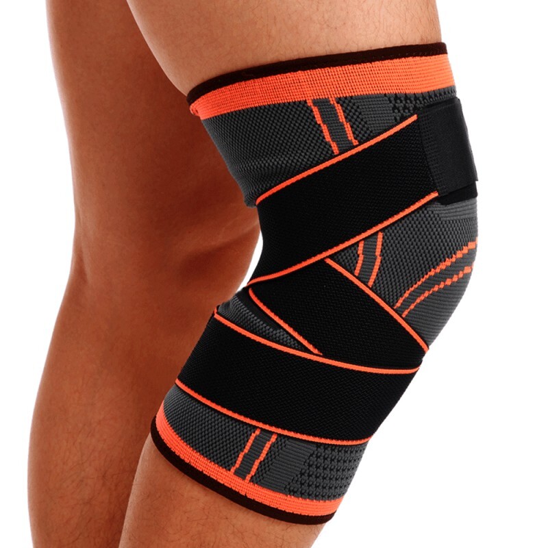 Knee Sleeve Compression Brace Support Joint Arthritis Pain Relief For Sports Gym