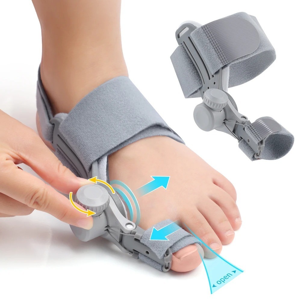 Toe Corrector Bunion Splint Hallux Valgus Orthotic Hammer Toe Protector Brace