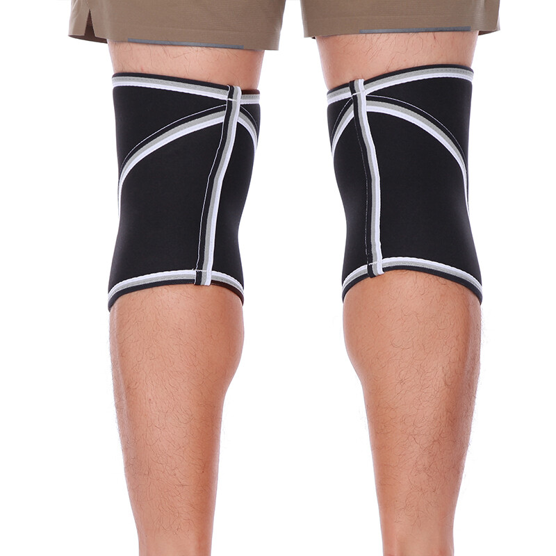 Knee Support Compression Sleeves Weightlifting 7mm Neoprene Sleeve Squats Brace