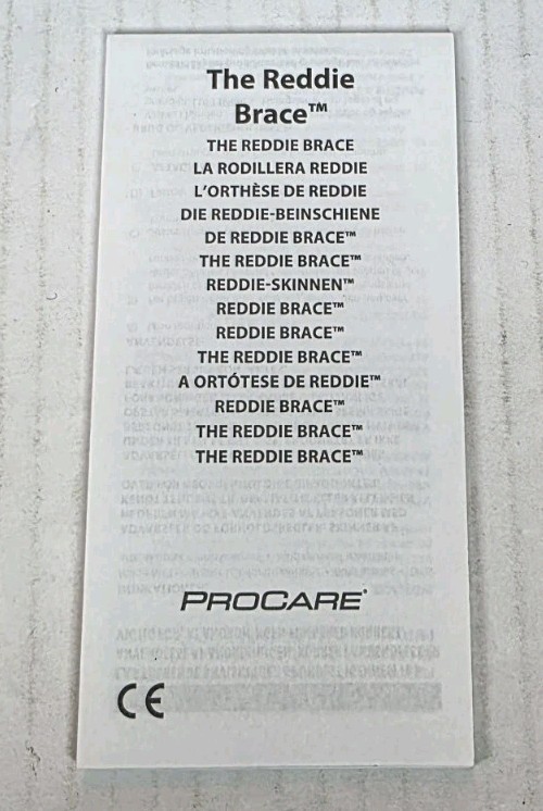 Procare Reddie Brace Hinged Neoprene Knee Support Brace XXL Model 79-82399 New