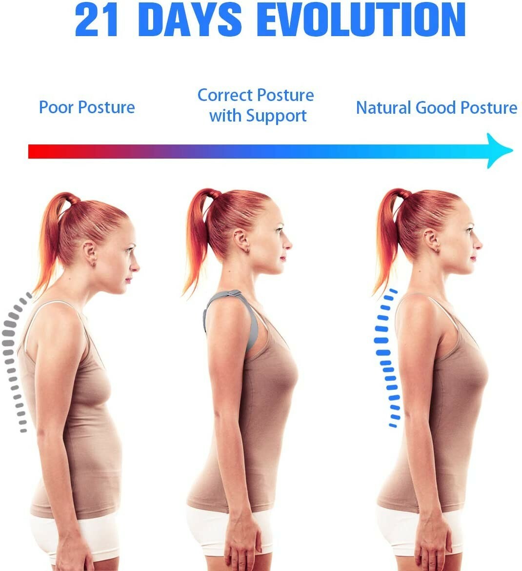Posture Corrector for Women Men Kids Smart Posture Back Shoulder Brace – New