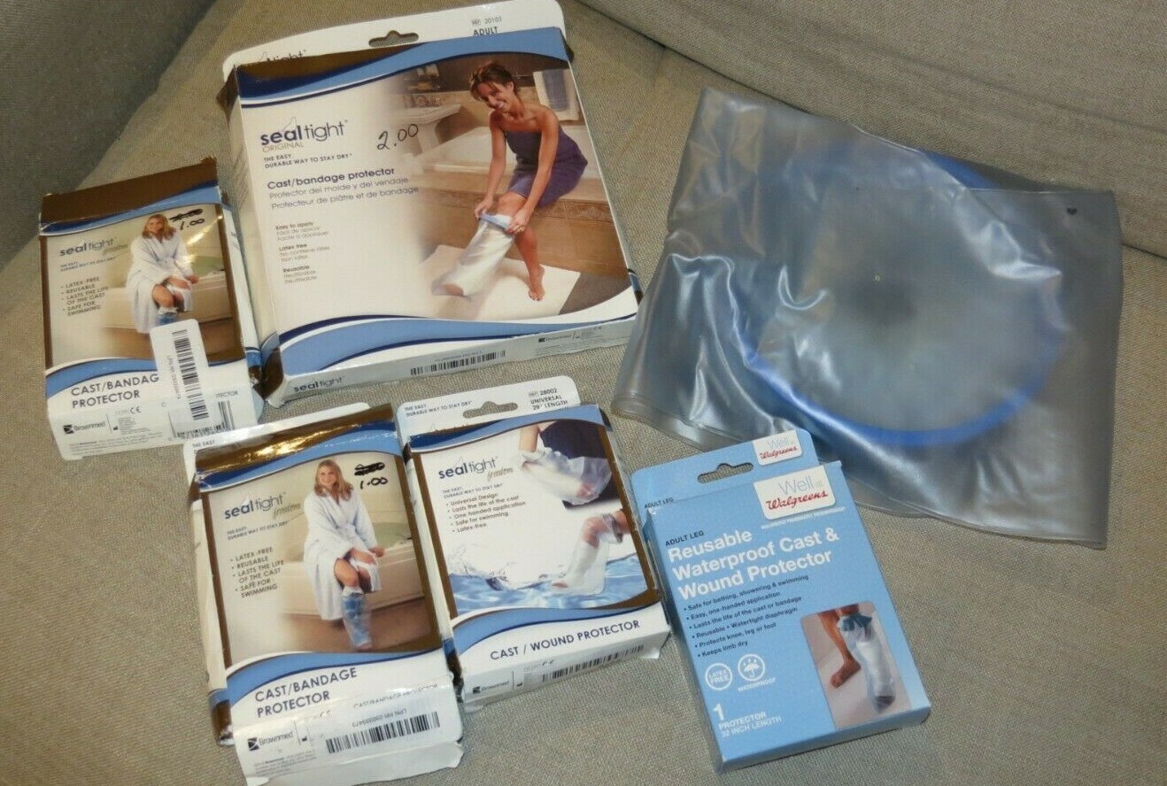 seal tight freedom cast wound protector 29″ 32″ leg 24″ short & arm lot Tie Dye