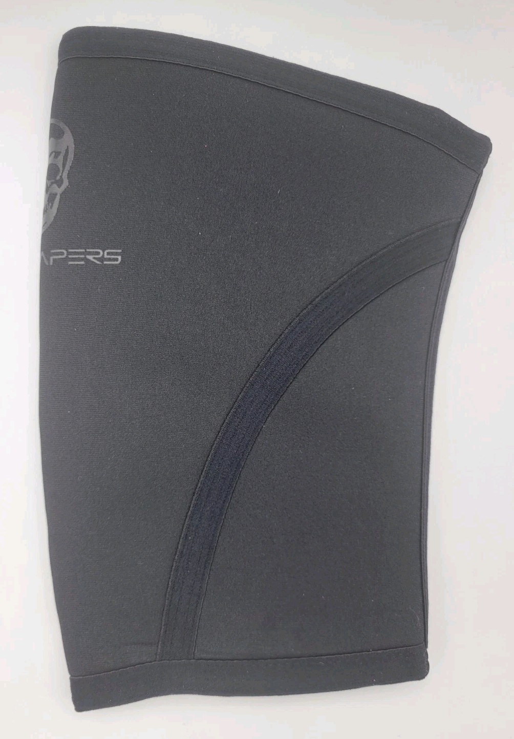 Gymreapers Knee Sleeves Pair w/Gym Bag Knee Compression Black