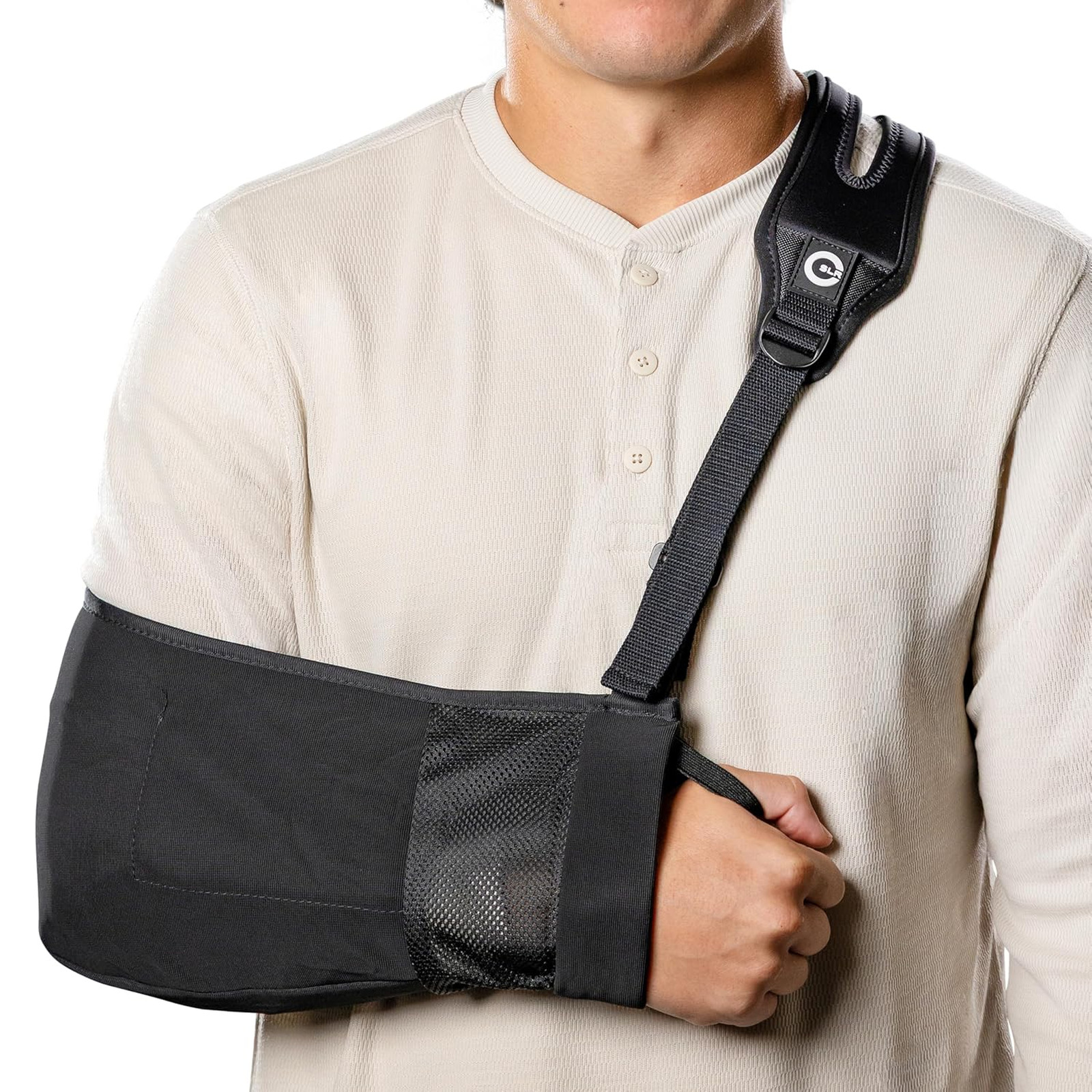 Arm Sling for Shoulder Injury and Recovery, Breathable Mesh Support, Adjustable