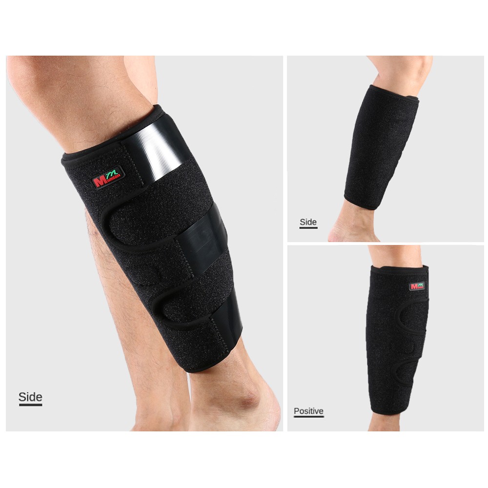 Calf Protective Brace Premium Support For Men Women Neoprene Black Premium