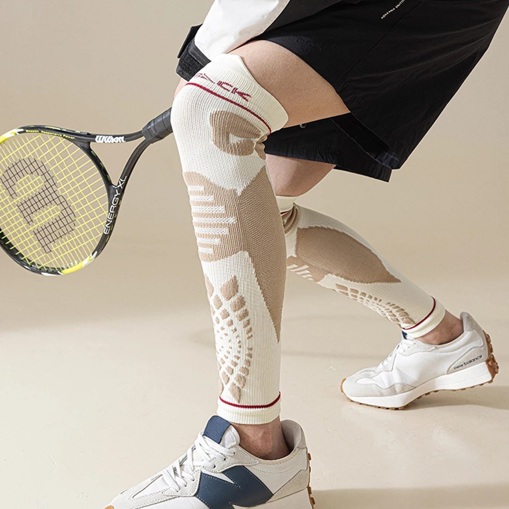 1Pair Soccer Leg Sleeves – For Adult & Large Boys/Youth – Calf Compression Sleev