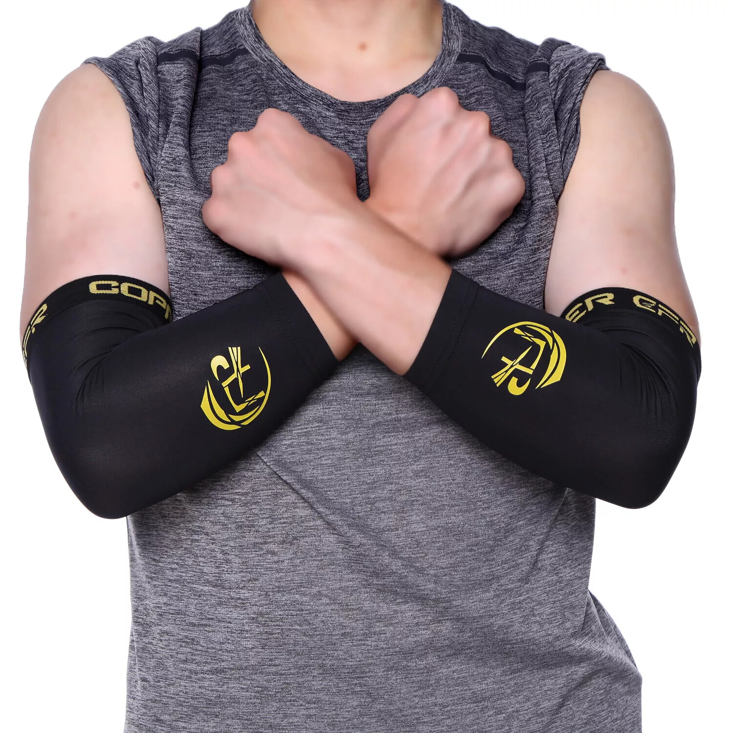 Copper Tennis Elbow Brace Support Compression Sleeves Arthritis Tendonitis Pain