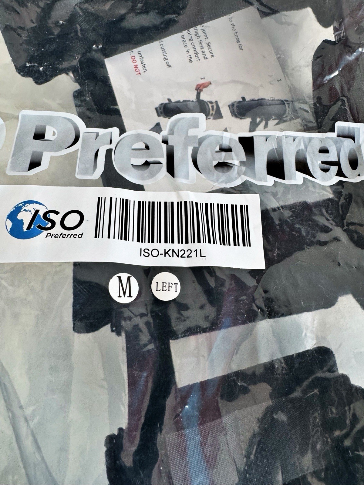 ISO Preferred OA Dual Upright ROM Hinge Knee Brace Post-Op Ligament M/LT