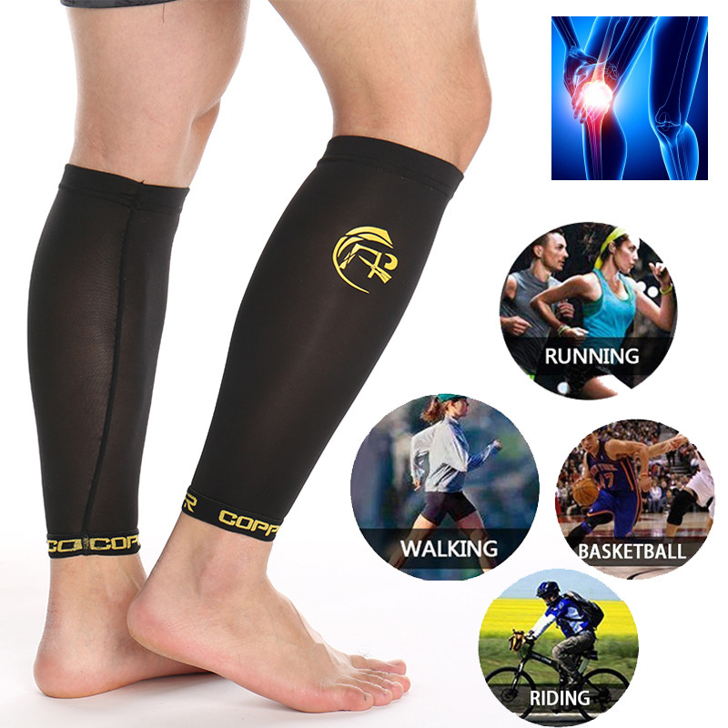 Copper Compression Socks 20-30mmHg Support Calf Leg Sport for Men Women Workout