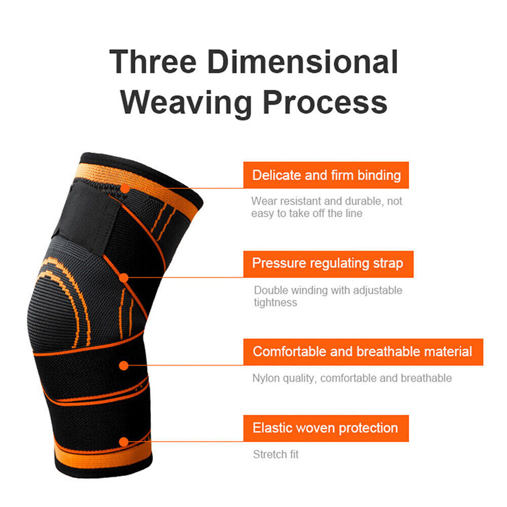 1x/2x Circa Knee Savers Sleeve Compression Tendon Brace Arthritis Pain Relief UR